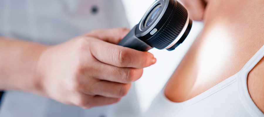 Examining a breast lump
