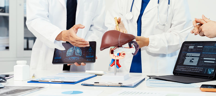 Liver enlargement